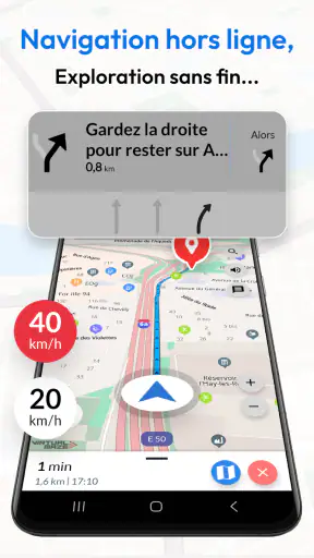 Offline Map Navigation screenshot