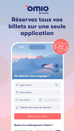 Omio: Train SNCF, Ouigo et bus screenshot
