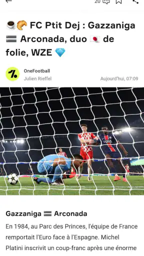 OneFootball - L’actu du foot screenshot