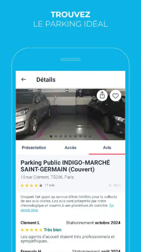 Onepark, Réservez un parking ! screenshot