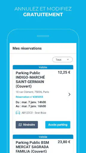 Onepark, Réservez un parking ! screenshot