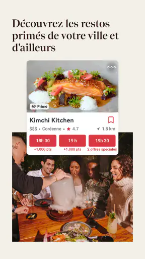 OpenTable screenshot