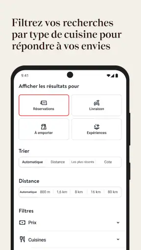 OpenTable screenshot