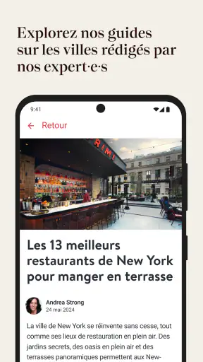 OpenTable screenshot