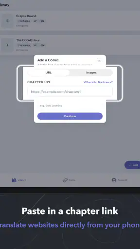 OpenToon - Traducteur Webtoon screenshot