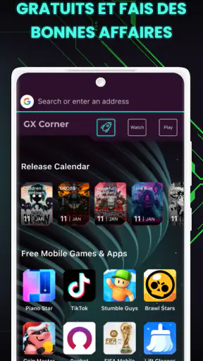 Opera GX : Navigateur Gaming screenshot