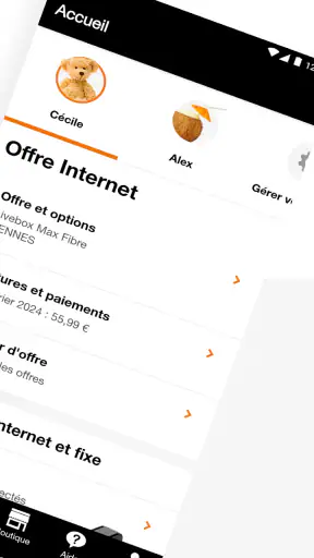 Orange et moi France screenshot