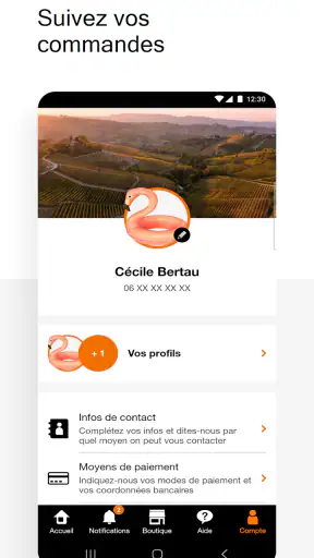 Orange et moi France screenshot