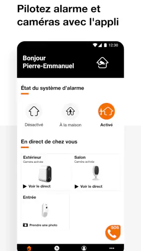 Orange Maison Protégée screenshot