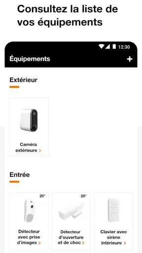 Orange Maison Protégée screenshot