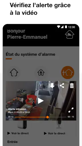 Orange Maison Protégée screenshot