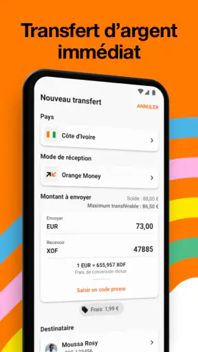 Orange Money Europe screenshot