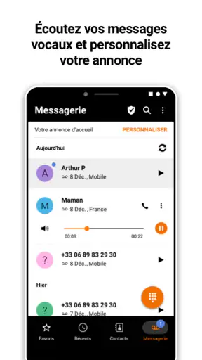 Orange Téléphone screenshot