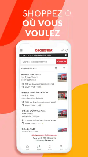 ORCHESTRA mode et puériculture screenshot