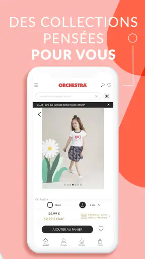 ORCHESTRA mode et puériculture screenshot