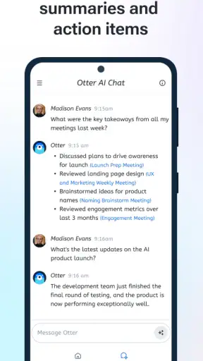 Otter AI: Transcrire Voix screenshot