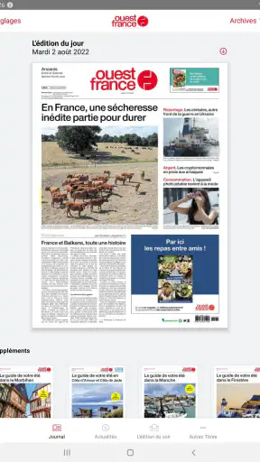 Ouest-France - Le journal screenshot