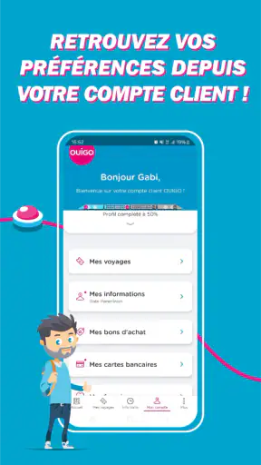 OUIGO : TGV & trains pas cher screenshot