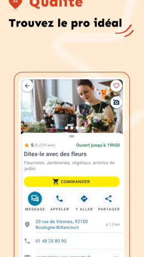 PagesJaunes – recherche locale screenshot