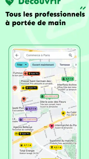PagesJaunes – recherche locale screenshot