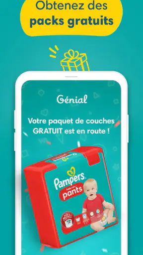 Pampers Club: Offre couches screenshot