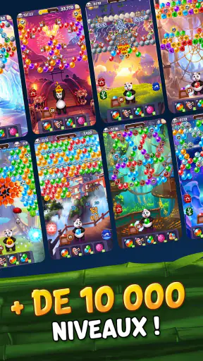 Panda Pop! Jeu de tir à bulles screenshot