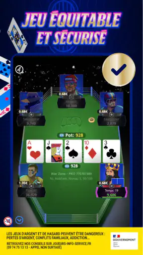 Parions Sport Poker En Ligne screenshot
