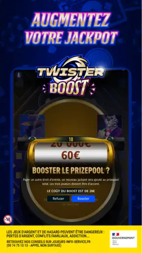 Parions Sport Poker En Ligne screenshot