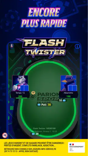 Parions Sport Poker En Ligne screenshot