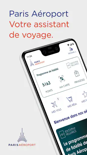 Paris Aéroport–App officielle screenshot