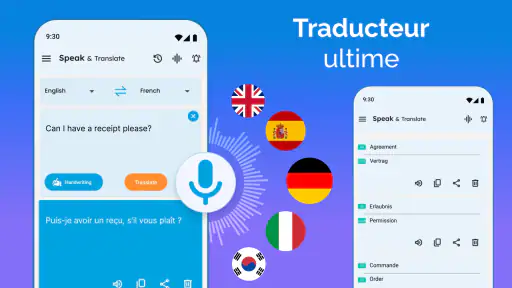 Parler et traduire des langues screenshot