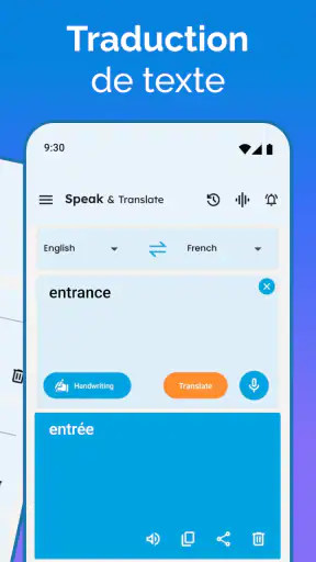 Parler et traduire des langues screenshot