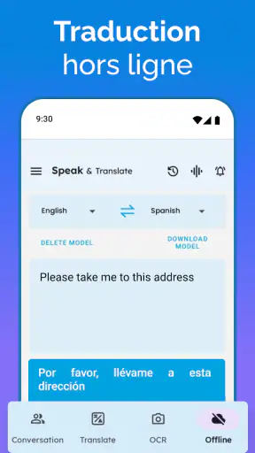 Parler et traduire des langues screenshot