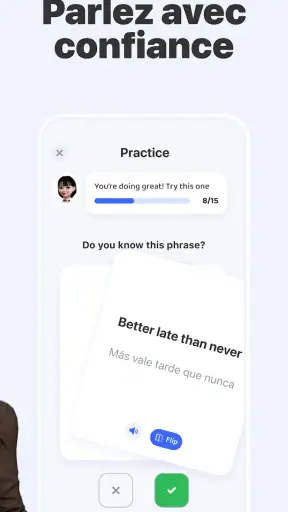 Praktika Apprendre des langues screenshot
