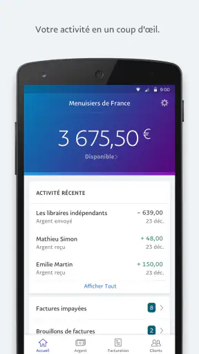 PayPal Business screenshot
