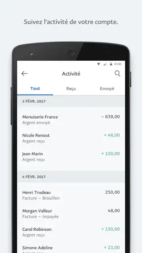 PayPal Business screenshot