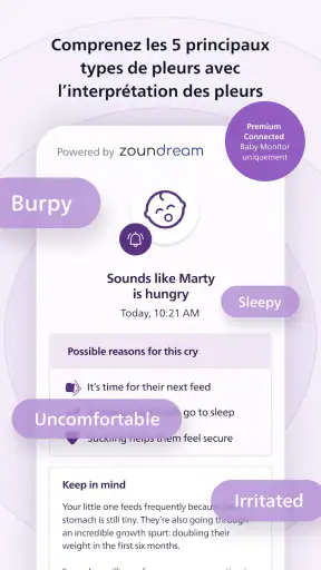 Philips Avent Baby Monitor+ screenshot