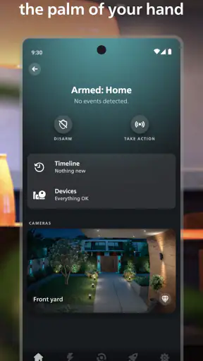 Philips Hue screenshot
