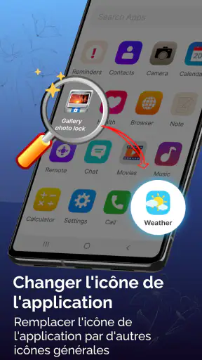 Photo Lock App- Masquer photos screenshot