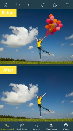 Photo Retouch-Object Removal screenshot