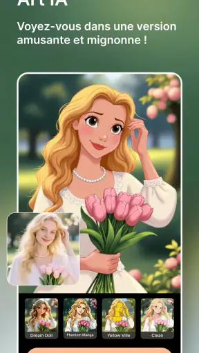 PhotoDirector: Retouche photo screenshot