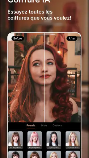 PhotoDirector: Retouche photo screenshot