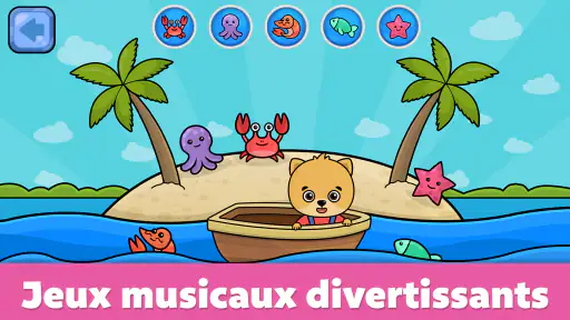 Piano pour bébé: jeux musique screenshot