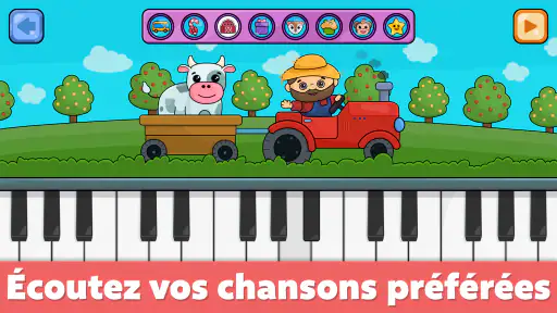 Piano pour bébé: jeux musique screenshot