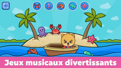 Piano pour bébé: jeux musique screenshot