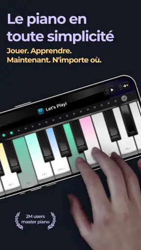 Piano pour jouer de la musique screenshot