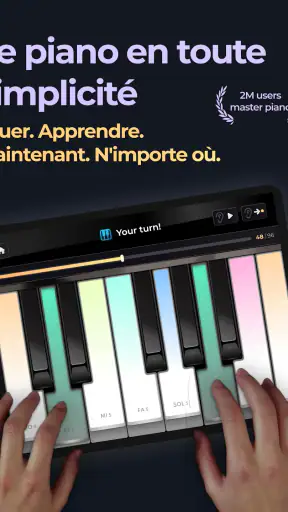 Piano pour jouer de la musique screenshot