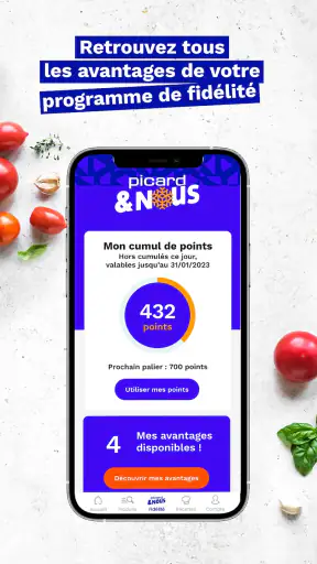 Picard - Courses & Recettes screenshot