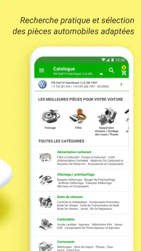 Piecesauto24: auto pièces screenshot