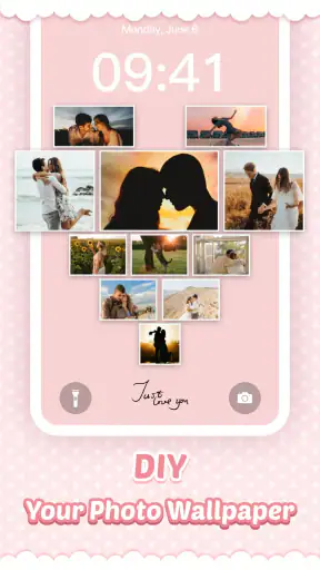 Pink Cute Hippo Thème screenshot